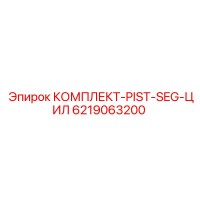 6219063200 КОМПЛЕКТ-PIST-SEG-ЦИЛ Epiroc