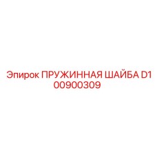 D100900309 ПРУЖИННАЯ ШАЙБА Epiroc