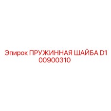 D100900310 ПРУЖИННАЯ ШАЙБА Epiroc