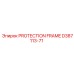 D387113-71 PROTECTION FRAME Epiroc
