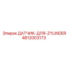 4812003173 ДАТЧИК-ДЛЯ-ZYLINDER Epiroc