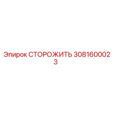 3081600023 СТОРОЖИТЬ Epiroc
