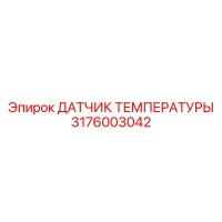 3176003042 ДАТЧИК ТЕМПЕРАТУРЫ Epiroc