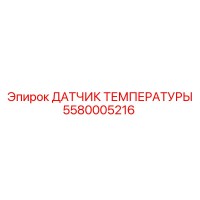 5580005216 ДАТЧИК ТЕМПЕРАТУРЫ Epiroc