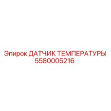 5580005216 ДАТЧИК ТЕМПЕРАТУРЫ Epiroc