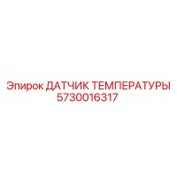 5730016317 ДАТЧИК ТЕМПЕРАТУРЫ Epiroc