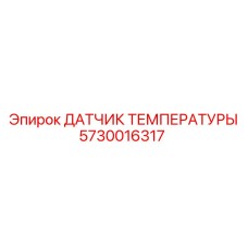 5730016317 ДАТЧИК ТЕМПЕРАТУРЫ Epiroc