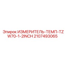 2107493065 ИЗМЕРИТЕЛЬ-ТЕМП-TZW70-1-2INCH Epiroc