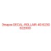 Фото наклейки DECAL-ROLLAIR-40 Epiroc артикул 6230522000