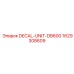 Фото таблички DECAL-UNIT-DB600 артикул 1629308609