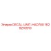 Изображение блока декалей DECAL-UNIT-HAD700 Epiroc с номером детали 1629210910