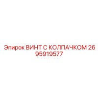 2695919577 ВИНТ С КОЛПАЧКОМ Epiroc