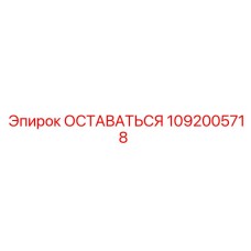 1092005718 ОСТАВАТЬСЯ Epiroc