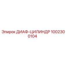 1002300104 ДИАФ-ЦИЛИНДР от Epiroc