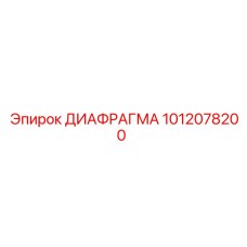 1012078200 ДИАФРАГМА Epiroc