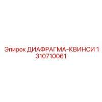 1310710061 ДИАФРАГМА-КВИНСИ Epiroc