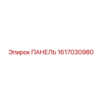 1617030980 ПАНЕЛЬ Epiroc