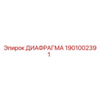 1901002391 ДИАФРАГМА Epiroc