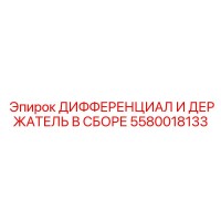 5580018133 ДИФФЕРЕНЦИАЛ И ДЕРЖАТЕЛЬ В СБОРЕ Epiroc