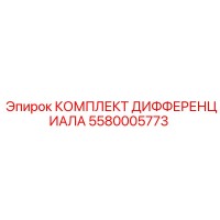 5580005773 КОМПЛЕКТ ДИФФЕРЕНЦИАЛА (Epiroc)