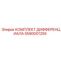 5590001255 КОМПЛЕКТ ДИФФЕРЕНЦИАЛА Epiroc