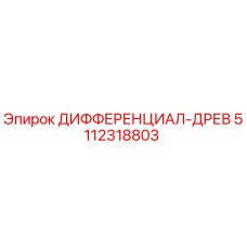 5112318803 ДИФФЕРЕНЦИАЛ-ДРЕВ Epiroc