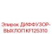 KF125310 ДИФФУЗОР-ВЫХЛОП Epiroc