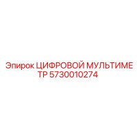 5730010274 ЦИФРОВОЙ МУЛЬТИМЕТР Epiroc