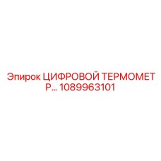 1089963101 ЦИФРОВОЙ ТЕРМОМЕТР Epiroc
