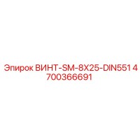 4700366691 ВИНТ-SM-8X25-DIN551 Epiroc