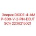 2236215021 DIODE-4-AMP-600-V-2-PIN-DEUTSCH Epiroc