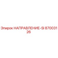 87003126 НАПРАВЛЕНИЕ-SI Epiroc