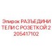 2205417102 РАЗЪЕДИНИТЕЛИ С РОЗЕТКОЙ Epiroc
