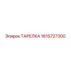 1615727300 ТАРЕЛКА Epiroc