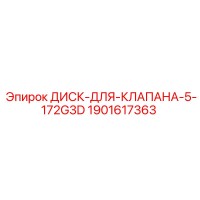 1901617363 ДИСК-ДЛЯ-КЛАПАНА-5-172G3D Epiroc