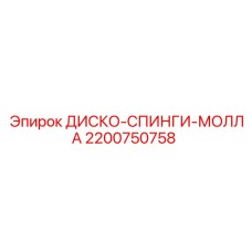 2200750758 ДИСКО-СПИНГИ-МОЛЛА Epiroc