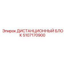 5107170900 ДИСТАНЦИОННЫЙ БЛОК Epiroc
