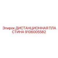 9106005582 ДИСТАНЦИОННАЯ ПЛАСТИНА (Epiroc)
