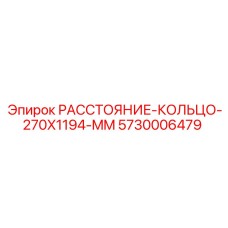 5730006479 РАССТОЯНИЕ-КОЛЬЦО-270X1194-MM Epiroc
