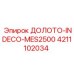 Профессиональное буровое долото INDECO MES2500 артикул 4211102034