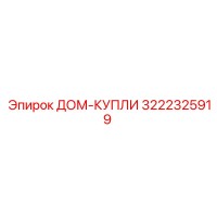 3222325919 ДОМ-КУПЛИ Epiroc