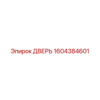 1604384601 ДВЕРЬ Epiroc