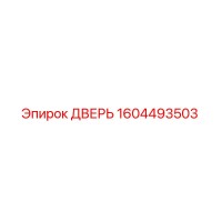 1604493503 ДВЕРЬ Epiroc
