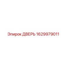 1629979011 Дверь Epiroc