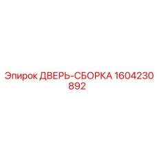 1604230892 ДВЕРЬ-СБОРКА Epiroc