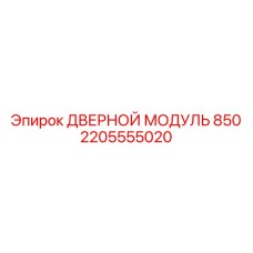 2205555020 ДВЕРНОЙ МОДУЛЬ 850 Epiroc