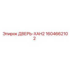 Специализированная дверь 1604662102 XAH2 производителя Epiroc