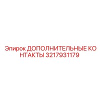 3217931179 ДОПОЛНИТЕЛЬНЫЕ КОНТАКТЫ Epiroc