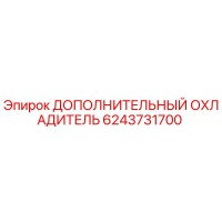 6243731700 ДОПОЛНИТЕЛЬНЫЙ ОХЛАДИТЕЛЬ Epiroc