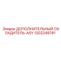 1202249781 ДОПОЛНИТЕЛЬНЫЙ ОХЛАДИТЕЛЬ-ASY Epiroc